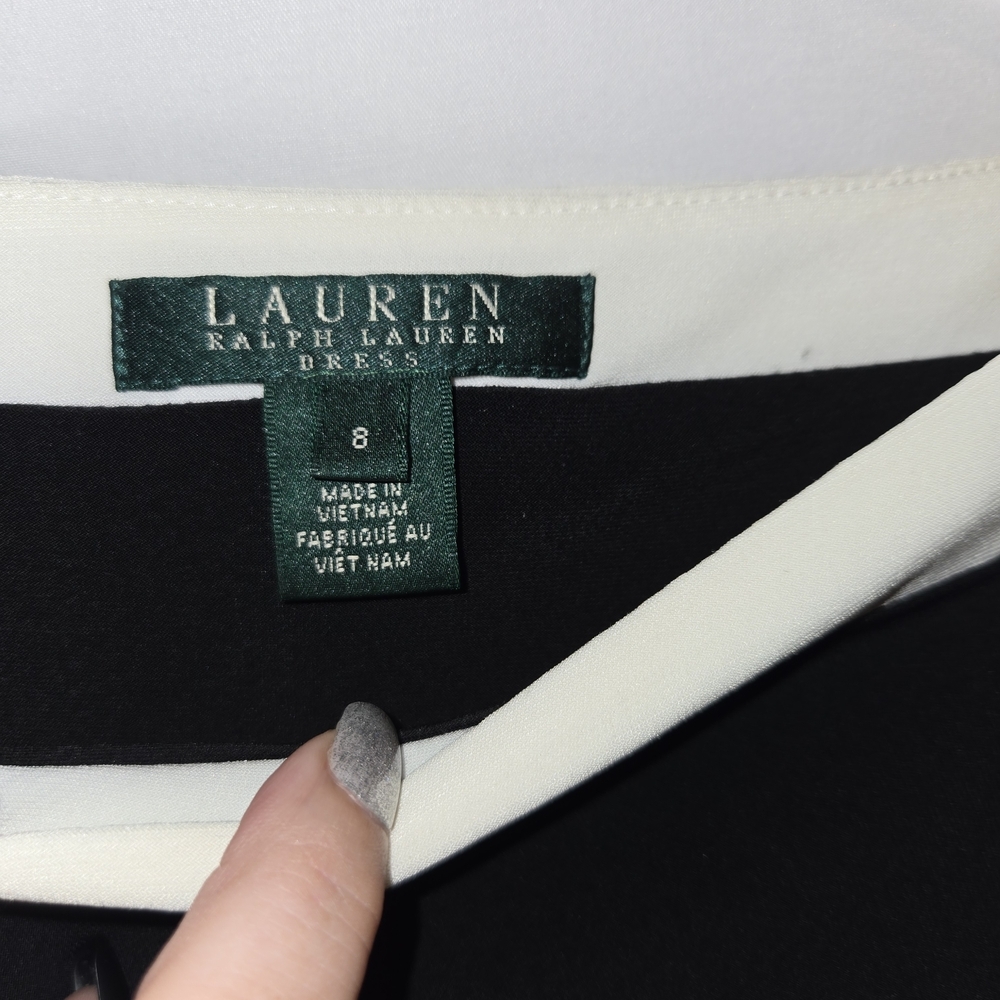 Polo by Ralph Lauren Black and White Dress - Picture 2 of 3